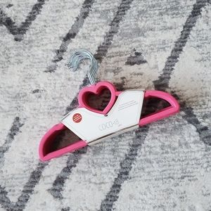 4/$20 10 Velvet Baby Hangers